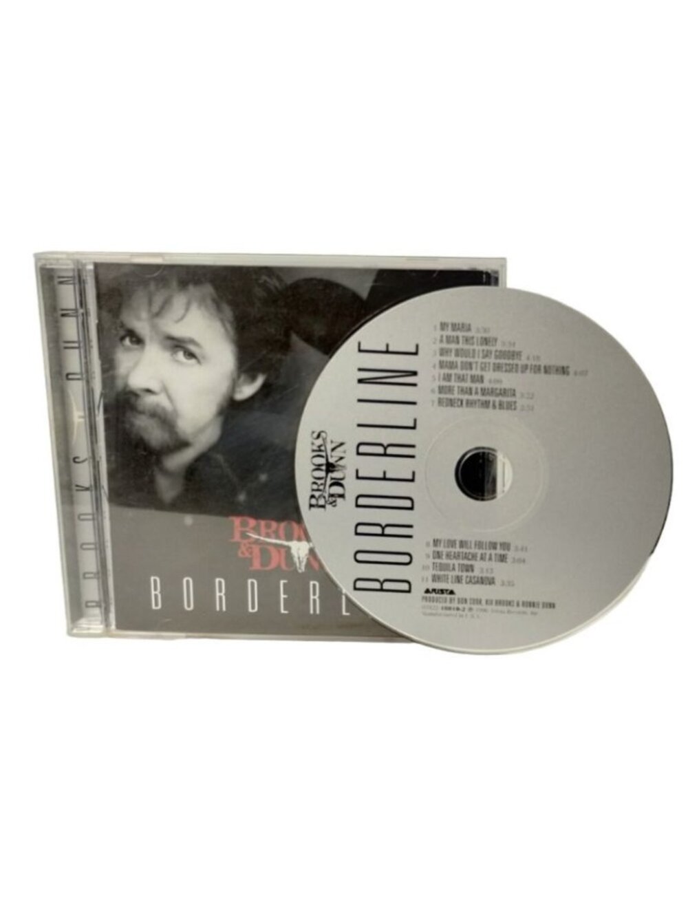 Brooks and Dunn 4 Borderline Cowboy Country Rock Music CD Arista Records 1996